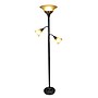 Elegant Designs 71" 3 Light Floor Lamp  with Scalloped Glass Shades, Restoration Bronze (LF2002-RBZ)~#|#~FCADD2CE-FE2D-4C5B-B3878FBEA4D2214E_sc7