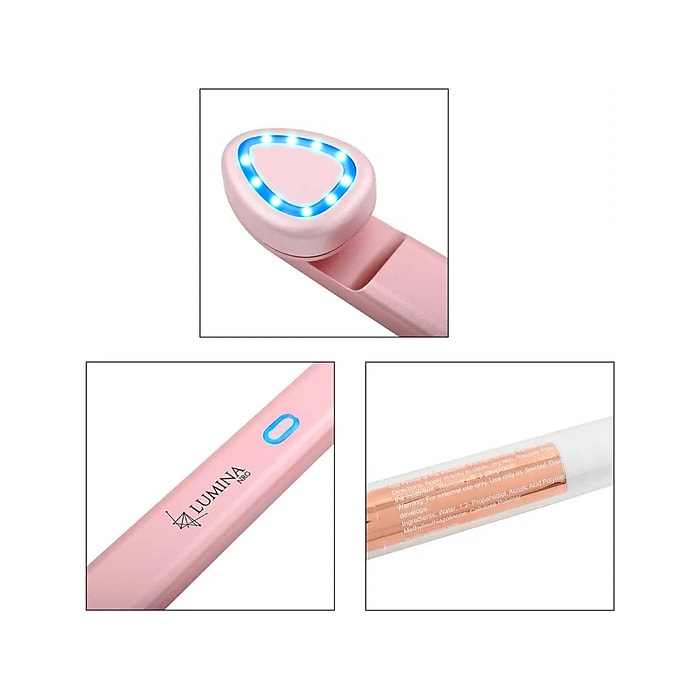 Lumina NRG Mini Glow PRO Face Sculpting Tool, Pink (6572) | Staples