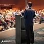 AdirOffice 46" Portable Lectern, Black (661-07-BLK)~#|#~FCB2D540-66BF-4E99-8E55534037B14FF8_sc7