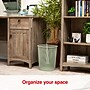 Staples Metal Mesh Trash Can, 4.4 Gallon, Sage Green, 3/Pack (ST63859)~#|#~FCB3AD6B-2C7E-484E-B9EBED84C724CA6D_sc7