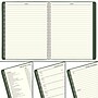 2027 AT-A-GLANCE Recycled 8.25" x 11" Weekly & Monthly Appointment Book Planner, Faux Leather Cover, Green (70-950G-60-27)~#|#~FCBF317F-6B07-4C51-98106260B7DE6C99_sc7