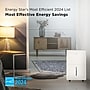 TCL Energy Star 25-Pint Portable Dehumidifier, Wi-Fi Enabled, Covers up to 2000 sq. ft., White (H25D44W)~#|#~FCC583E1-D6EA-423D-B8E18C17BAC5BD56_sc7