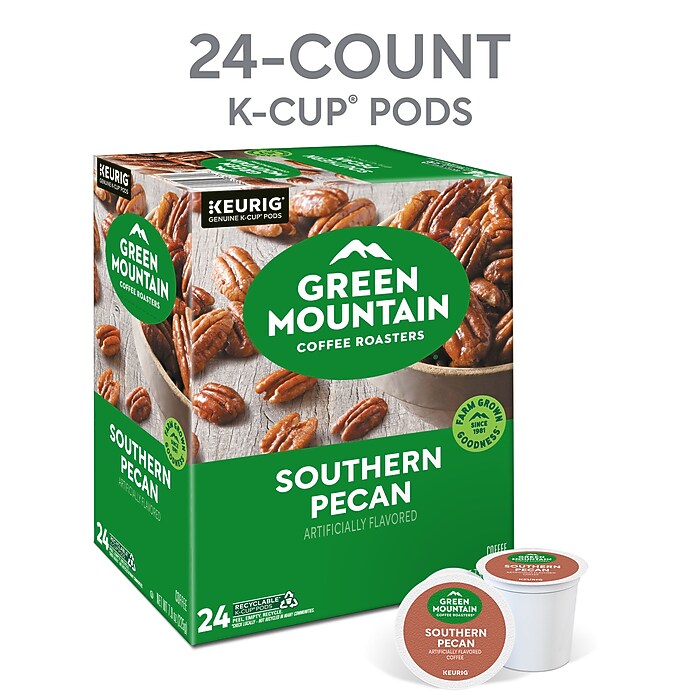 Green Mountain Southern Pecan Coffee Keurig® K-Cup® Pods, Light
