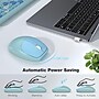 SaharaCase Wireless Ergonomic Keyboard and Laser Mouse Combo, Aqua (KB3)~#|#~FCD55E9B-C89C-4E4A-8C7443E46F40DD74_sc7