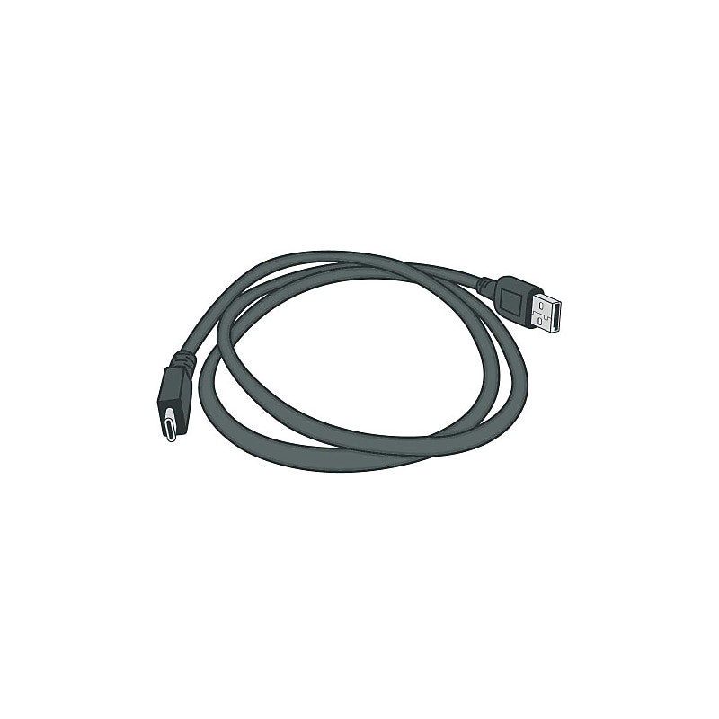 Zebra USB Data Transfer Cable (CBA-U54-S12ZAR) image 1