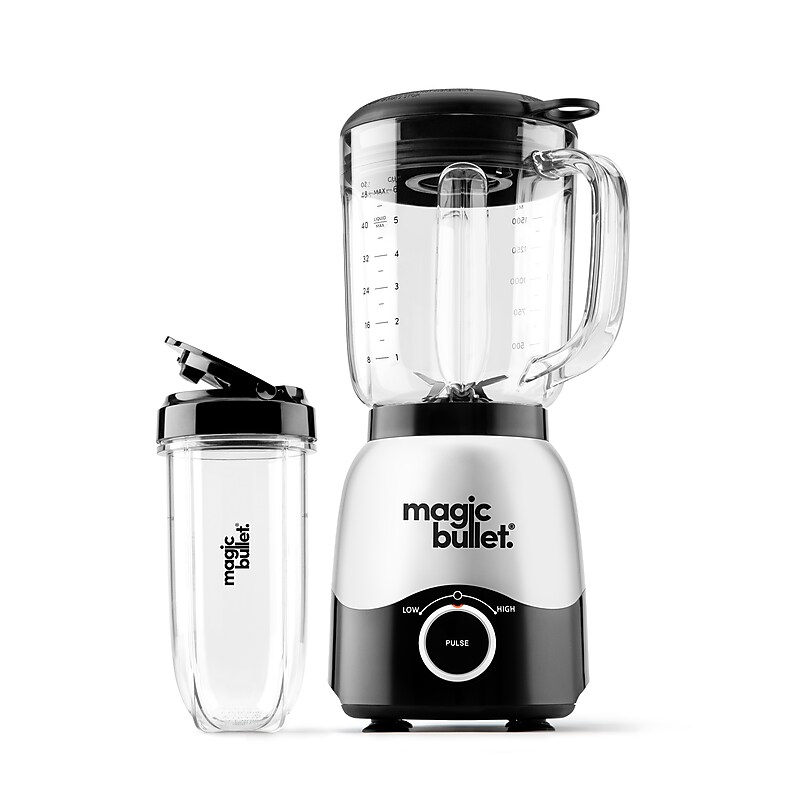 magic bullet 48 oz. Blender with To-Go Cup, Silver (MBF50200) image 1