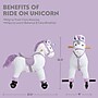 Happy Trails Ride On Unicorn, Purple/White (80-BF011)~#|#~FCDCCBAF-8178-44D9-A9F5968AB5AAF311_sc7