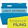 Pendaflex Reinforced Hanging File Folders, 1/5 Tab, Letter Size, Blue, 25/Box (PFX 4152 1/5 BLU)~#|#~FCDD07F3-454F-48FA-84C69C5356DB0D69_sc7