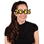 Beistle 3-Piece New Year's Glittered Eyeglasses, Gold/Black, 3/Pack (50661-26GD)~#|#~FCE1C95D-E8B6-4A59-BEDA2EB2E1D46BA5_sc7