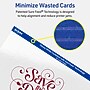 Avery Geo Integrated Cards, Glossy White, 50/Pack (19479399117)~#|#~FCE379B9-5770-4E29-BD4C413E0F079CE7_sc7