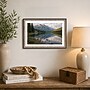 Excello Brands 12" x 18" Wood Picture Frame, Black/Brown (PF-1218-TWTN)~#|#~FCE3F3DD-2B01-4324-B4346C3AD2388CAE_sc7