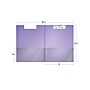 Davis Group Premium Polypropylene Clipboard, Letter Size, Purple, 10/Pack (4511-69-10)~#|#~FCEAB1BE-906F-4D4F-B7207B5E58AEDABD_sc7