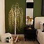 Nearly Natural 6-ft Pre-Lit Artificial White Weeping Willow Tree with 160 Warm White LED Lights (T4923)~#|#~FCED3349-59F8-448B-80E3BAACB07DBE29_sc7