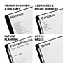 2024 Staples 8" x 11" Weekly & Monthly Appointment Book, Black (ST21488-24)~#|#~FCED4584-B38B-403B-A287FB0D092AD85A_sc7