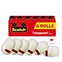 Scotch Transparent Clear Tape Refill, 0.75" x 36 yds., 1" Core, Clear, 6 Rolls/Pack (MMM6006PK)~#|#~FCEFB206-03E9-44C3-919C24210BC8263E_sc7