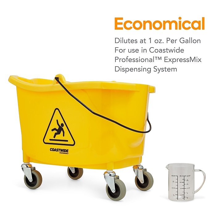 Washroom Cleaner 70 Eco-ID Concentrate for ExpressMix Systems, Fresh Citrus Scent, 110 oz Bottle, 2/Carton