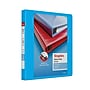 Staples Heavy Duty 1" 3-Ring View Binder, D-Ring, Light Blue (ST56285-CC)~#|#~FCF4E83D-02D4-4017-85015FE134128523_sc7