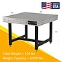 Diversified Woodcrafts 48"W x 48"D Steel Welding Table (DMW4848)~#|#~FCF86516-A104-4AED-B93060FCDC07660E_sc7