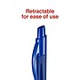 Staples Sonix Retractable Gel Pens, Medium Point, 0.7mm, Blue Ink, Dozen (13563-CC)~#|#~FCFB091F-A81C-4FEA-ADA023B7201FAD0A_sc7