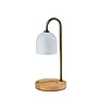 Simplee Adesso Alcott Candlewarmer 13" Halogen Table Lamp, Antique Brass (SL1191-21)~#|#~FCFC0C7A-EA67-439B-B2BA0A5309C096FA_sc7