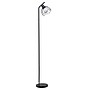 Simple Designs Sleek Essentials 54.5" Metal Floor Lamp with Wire Cage Shade, Black (LF1050-BLK)~#|#~FCFDFF26-5841-4766-BEAE8B53846B55DC_sc7