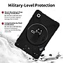 CODi Polycarbonate/Silicone 8.7" Rugged Case for Samsung Galaxy Tab A7 Lite, Black (C30705062)~#|#~FCFF37C0-40B8-475F-8B54C0E670EDC56F_sc7
