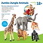 Learning Resources Jumbo Jungle Animals, Assorted Colors (LER0693)~#|#~FD01C103-E3D2-4DAB-9C4560B04C282462_sc7