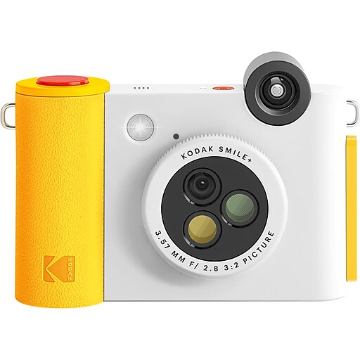 Kodak Smile+ 5 Megapixels Digital Instant Print Camera, White