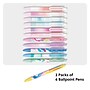 U Brands Retractable Ballpoint Pen, Bold Point, 1.0mm, Black Ink, 2/Pack (7123U01-24)~#|#~FD0658FA-0D26-4F34-BEEBE24880CACA29_sc7