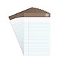 TRU RED™ Notepad, 5" x 8", Narrow Ruled, White, 50 Sheets/Pad, Dozen Pads/Pack (TR58181)~#|#~FD08B1F6-8EF5-464F-ACB02393B3E9B803_sc7