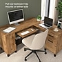 Bush Home Somerset 60" W L Shaped Office Desk with Storage, Fresh Walnut (WC81330K)~#|#~FD0AFEA7-B097-4707-873099F6BA4DEA25_sc7