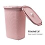 Mind Reader 15.85-Gallon Laundry Hamper with Lid, Plastic, Pink, 2/Set (60HAMP2PK-PNK)~#|#~FD0F2E5F-4077-4550-87701D3F2BC9CAEE_sc7