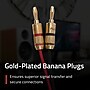 Fluance Hi-Fi 12 AWG 12 ft. Speaker Wire with Dual Gold-Plated Banana Plugs (SW512)~#|#~FD166C1D-0B9F-401E-B056A27066F40D10_sc7
