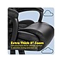 Serta Garret Ergonomic Bonded Leather Swivel Executive Chair, Space Black (43520E)~#|#~FD196B7F-5C03-4201-A32F72AE1E09B645_sc7