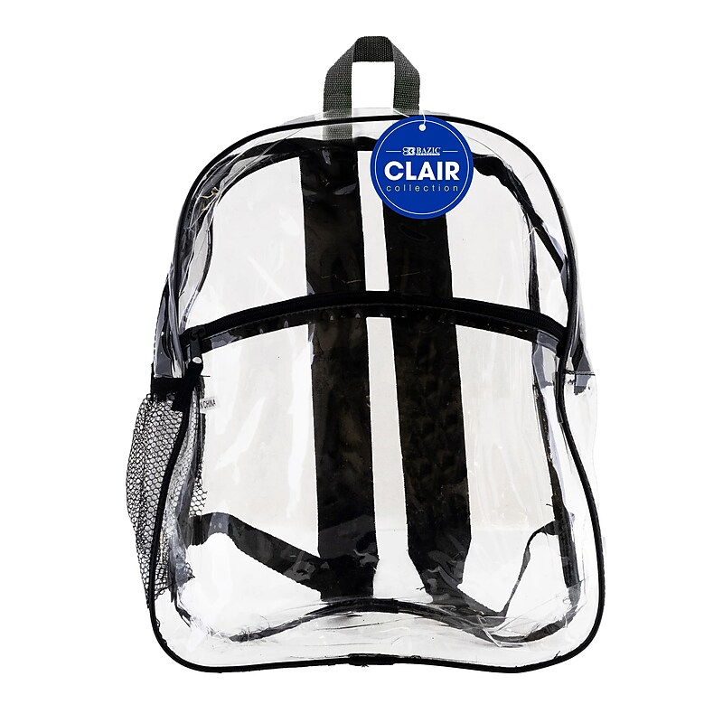 Bazic Clair Backpack, Medium, Clear (BAZ1019) image 1