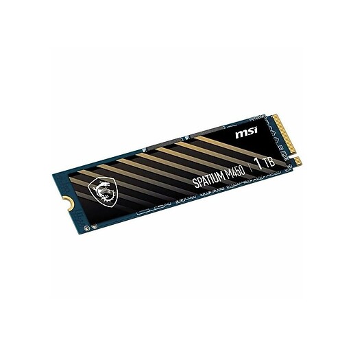 MSI SPATIUM M450 1TB M.2 2280 PCIe Gen4 x4 NVMe Internal Hard