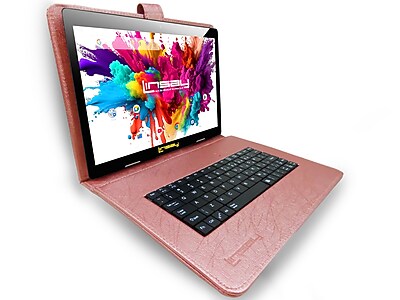 Linsay Octa Core 10.1″ Tablet, 128GB Storage, Android 15, Bundled with Keyboard Case, Briefcase & Stylus Pen (F10XIPGORAPINBR) Sansujyuku sansujyuku.com