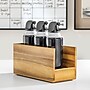 iDESIGN Small Stackable Wood Storage Bin, Natural, 4/Pack (28360M4)~#|#~FD2BB61B-EED5-474A-945551E2D3D69FEC_sc7