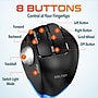 Delton T100 Wireless Ergonomic Trackball USB Mouse, Black (DMST100-WB)~#|#~FD2D5309-FC61-4548-9363DB8C26BB283E_sc7