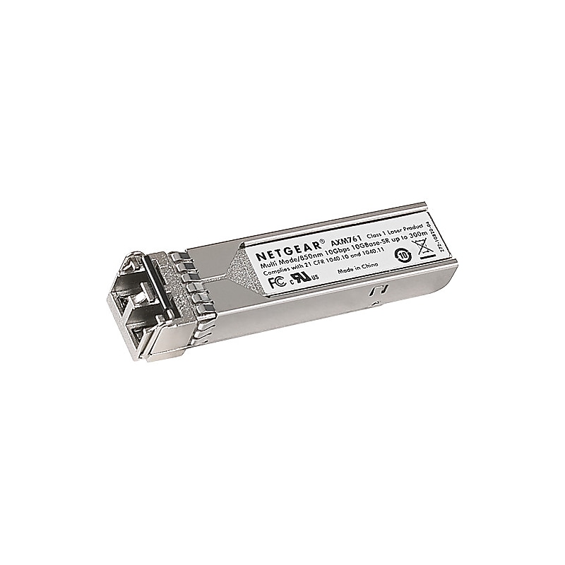 Netgear ProSafe Gigabit Ethernet Multi-Mode Fiber Transceiver Module, 10000 Mbps (AXM761-10000S) image 1