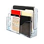 Azar Brochure Holder, Clear Plastic (250099)~#|#~FD318925-BF75-47DF-89B6F4FD16E0BB47_sc7