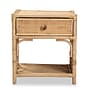 bali & pari Camara 17.7"W x 13.8"D Natural Rattan Nightstand, Natural (208-12689-HiT)~#|#~FD31CE5E-750D-464D-A69E7FBFE275A737_sc7