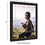 Amanti Art Accent Bronze Narrow 22" x 28" Polystyrene Picture Frames, Espresso (A42677345699)~#|#~FD332678-E4A8-4978-A9ECAA1CF589F24D_sc7