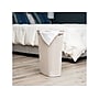 Mind Reader 10.57-Gallon Hamper with Lid, Plastic, Ivory (40FABHAMP-IVO)~#|#~FD34BEB5-1FD4-4B89-8EAA118701E0DAA1_sc7