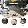 Flash Furniture 24'' Round Wood Cocktail Table~#|#~FD353FE2-FE11-40DC-B29D6DABAC90F57E_sc7