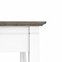 Bush Furniture Key West 60" L-Shaped Desk with Mid-Back Tufted Office Chair, Shiplap Gray/Pure White (KWS045G2W)~#|#~FD371968-D494-4A83-9D7687BDAD7797F1_sc7