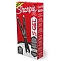Sharpie S-Gel Retractable Gel Pens, Medium Point, 0.7mm, Black Ink, Dozen (2096159)~#|#~FD3B877C-A239-4875-97963AB2ADF6338D_sc7