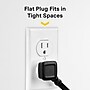 NXT Technologies™ 8' Extension Cord, 2-Outlet, Black (NX56820)~#|#~FD3BBB3F-939D-4167-B6B35ADBB61D66F2_sc7