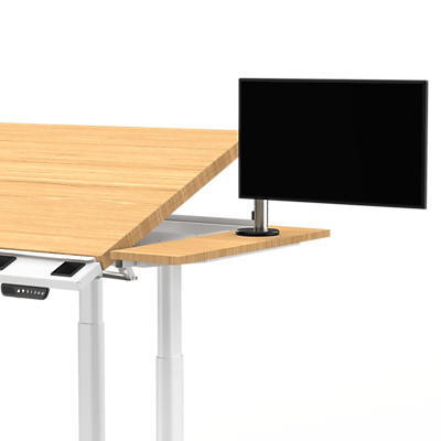 VersaDesk PowerLift Triad 48"W Electric Adjustable Drafting Table - Thumbnail 3