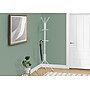 Monarch Specialties Inc. Coat Tree, White, Metal (I 2164)~#|#~FD48CB2D-3E23-4EE9-90FF220B3D115F19_sc7